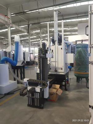 Μηχανή ψαμμωτικής μηχανής CNC με κυκλική λεπίδα